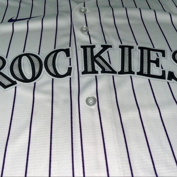 Official MLB, Nike Colorado Rockies jersey sz LG - Picture 5 of 12